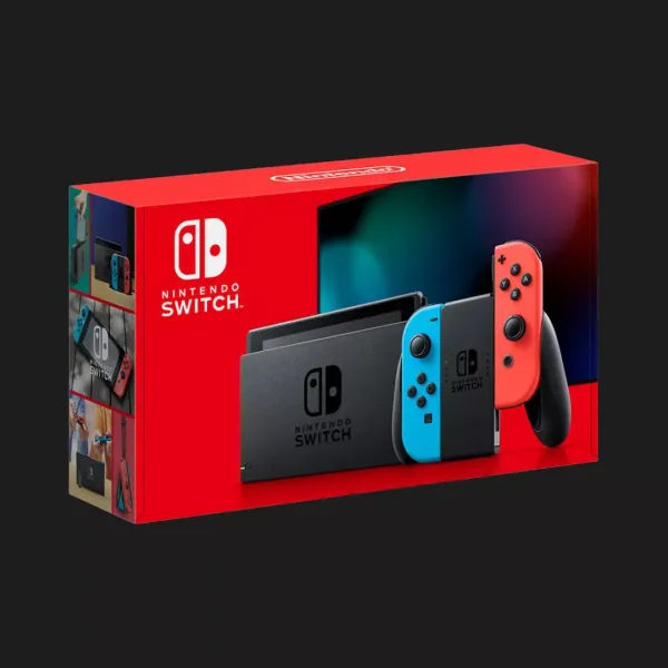 Портативна ігрова приставка Nintendo Switch with Neon Blue та Neon Red Joy-Con (045496452629)