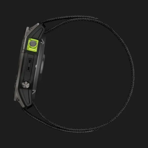 Garmin Enduro 2 Carbon Gray DLC Titanium with Black UltraFit Nylon Strap