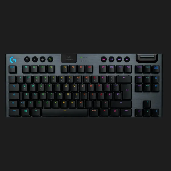 Клавіатура ігрова Logitech G915 TKL Tenkeyless Lightspeed Wireless RGB Mechanical Gaming Keyboard (UA)
