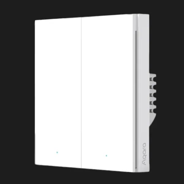 Розумний вимикач Aqara Smart Wall Switch H1 (with neutral, double rocker)