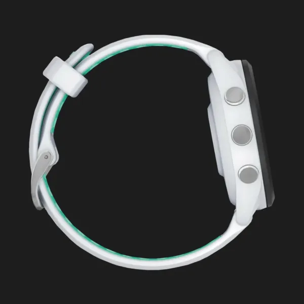 Garmin Forerunner 265S Black Bezel, Whitestone Case, Whitestone/Neo Tropic Silicone Band