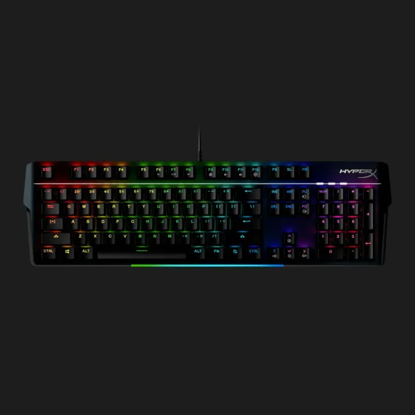 Клавіатура ігрова HyperX Alloy MKW100 TTC Red USB RGB (Black) (UA)