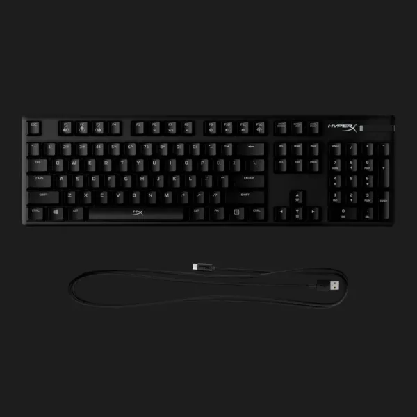Клавіатура ігрова HyperX Alloy Origins Red USB RGB (Black) (UA)
