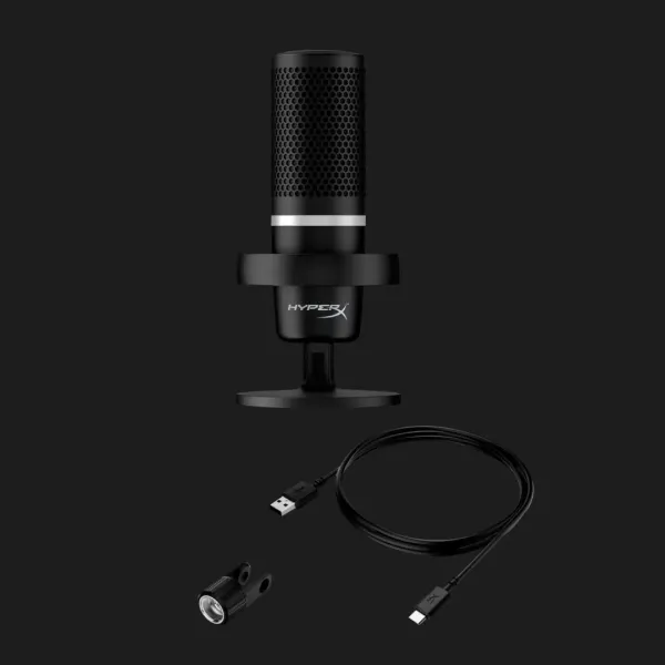 Мікрофон HyperX DuoCast RGB (Black) (UA)