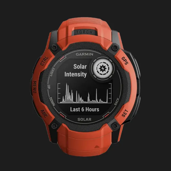 Garmin Instinct 2X Solar Flame Red