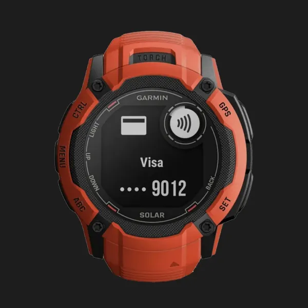 Garmin Instinct 2X Solar Flame Red