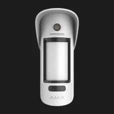 Бездротовий датчик руху з камерою та фото по запиту Ajax MotionCam Outdoor PhOD, Jeweller, (White)
