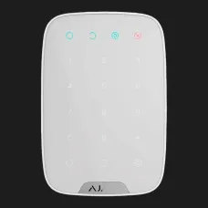 Бездротова сенсорна клавіатура Ajax KeyPad (White)
