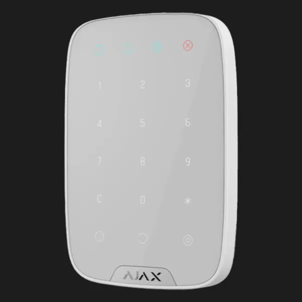 Бездротова сенсорна клавіатура Ajax KeyPad (White)