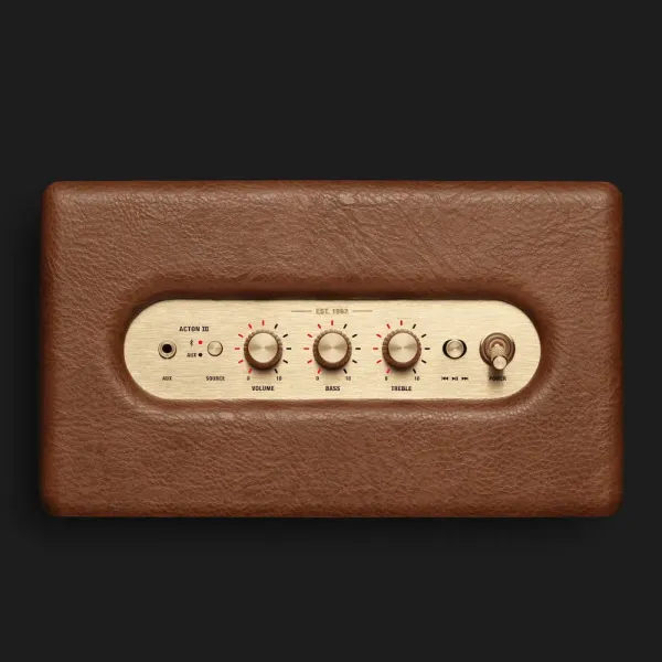 Акустика Marshall Loud Speaker Acton III Bluetooth (Brown)