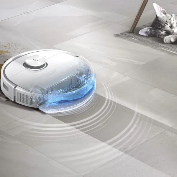 Робот-пилосос Ecovacs Deebot Ozmo T9 Plus (White) (Standard)