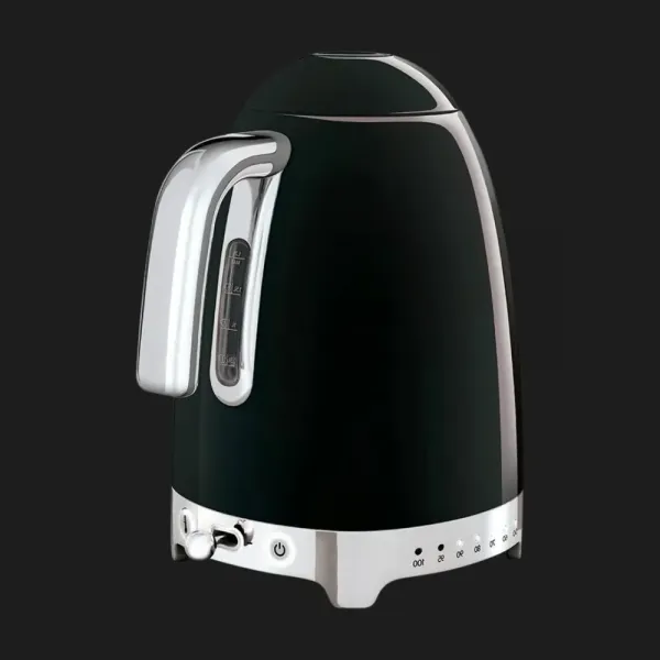 Електрочайник SMEG з регулятором температури (Black)
