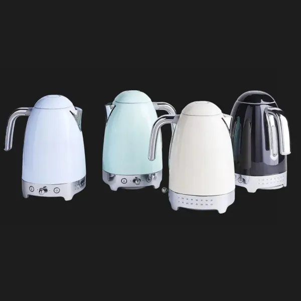 Електрочайник SMEG з регулятором температури (Black)