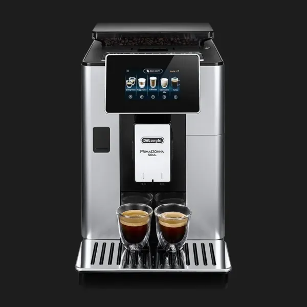 Кавомашина Delonghi PrimaDonna Soul (Black/Gray)