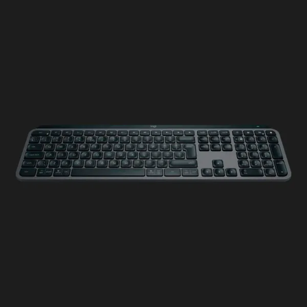 Клавіатура бездротова Logitech MX Keys S Plus (Palm Rest Graphite) (UA)