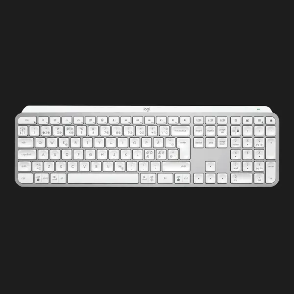 Клавіатура бездротова Logitech MX Keys S (Pale Gray) (UA)