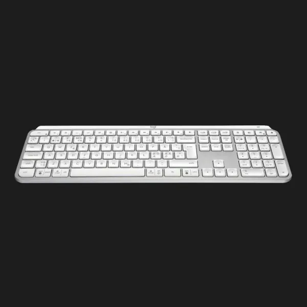 Клавіатура бездротова Logitech MX Keys S (Pale Gray) (UA)