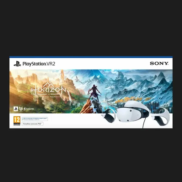 Окуляри віртуальної реальності Sony PlayStation VR2 + Horizon Call of the Mountain (UA)