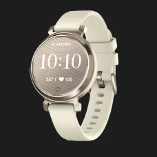 Garmin Lily 2 Cream Gold with Coconut Silicone Band