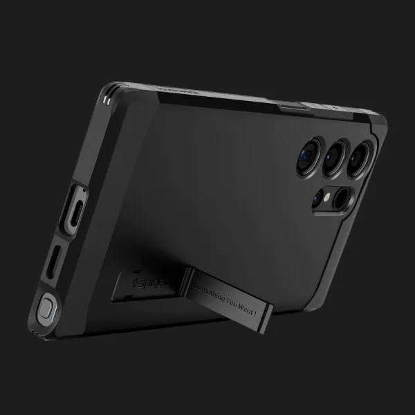 Чохол Spigen Tough Armor для Samsung Galaxy S24 Ultra (Black)