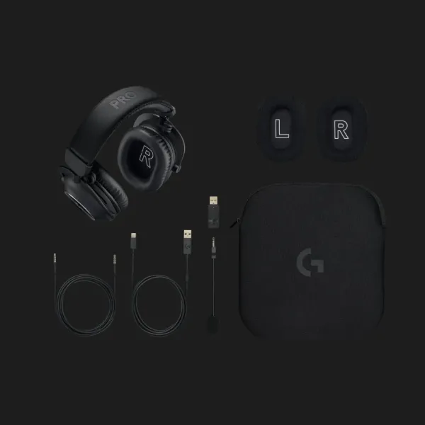 Ігрові навушники Logitech G Pro X2 Wireless LightSpeed (Black) (UA)