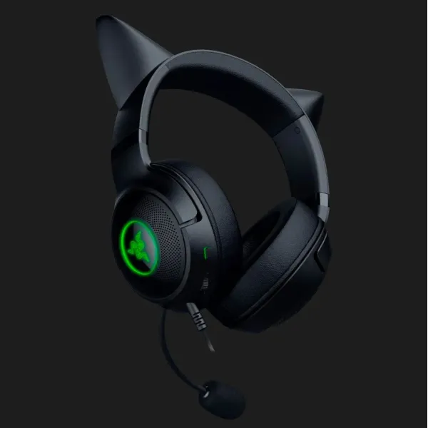 Ігрова гарнітура RAZER Kraken Kitty V2 (Black) (RZ04-04730100-R3M1) (UA)