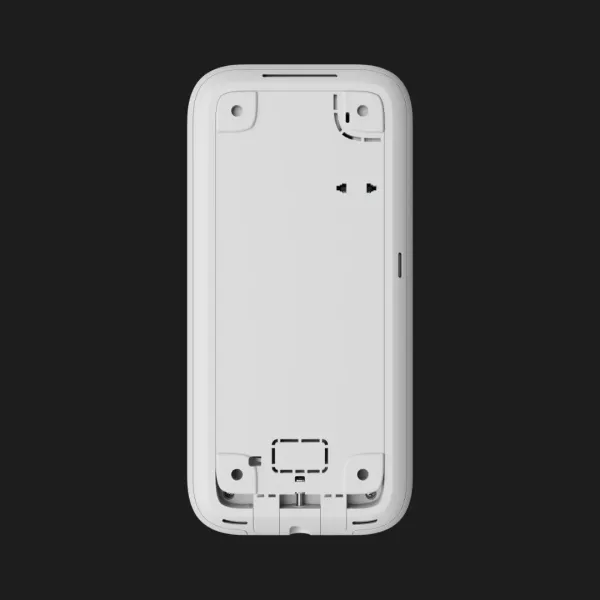 Клавіатура Ajax KeyPad TouchScreen з сенсорним дисплеєм (White)