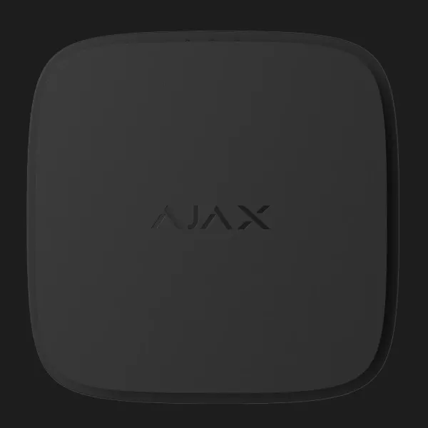 Датчик диму та температури Ajax FireProtect 2 RB Heat Smoke Jeweler (Змінна батарея) (Black)
