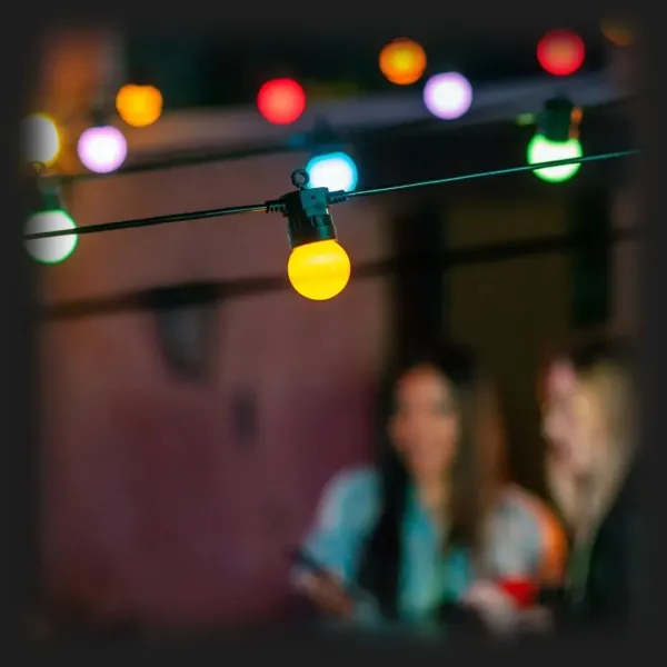 Розумна гірлянда для вулиці Twinkly Festoon RGB 20 Apple Homekit, 10 м