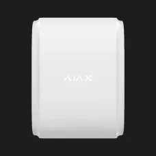 Датчик руху вуличний Ajax DualCurtain Outdoor, Jeweler, бездротовий (White)