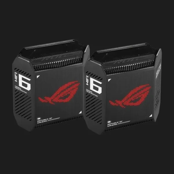 Wi-Fi Mesh система Asus ROG Rapture GT6 AX10000, 2 мод (Black)
