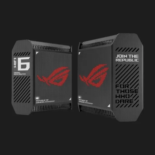 Wi-Fi Mesh система Asus ROG Rapture GT6 AX10000, 2 мод (Black)