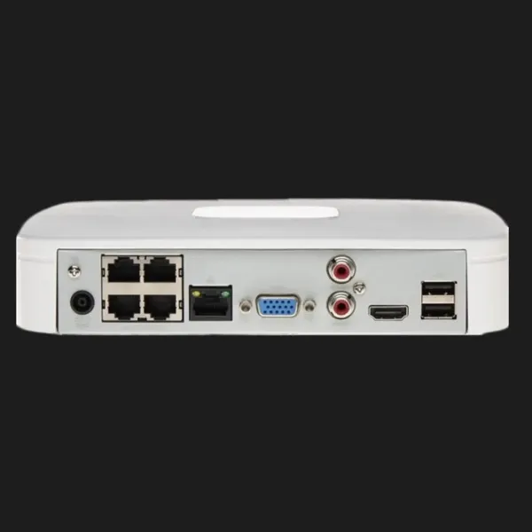 Відеореєстратор Dahua DHI-NVR2104-P-I2 (4 канали) (White)