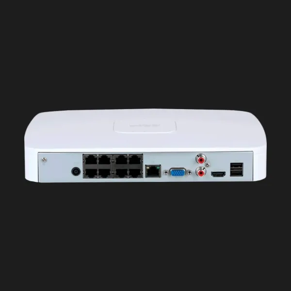 Відеореєстратор Dahua DHI-NVR2108-8P-I (8 каналів) (White)