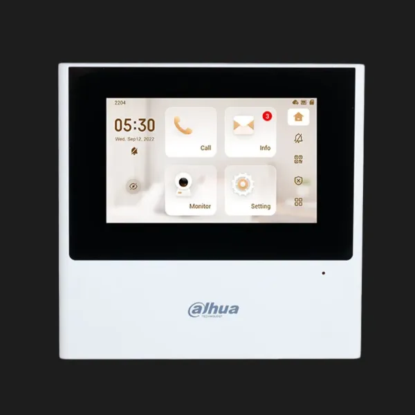 IP відеодомофон Dahua DHI-VTH2611L-WP