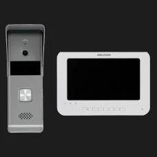 Комплект відеодомофону Hikvision DS-KIS203T (White)