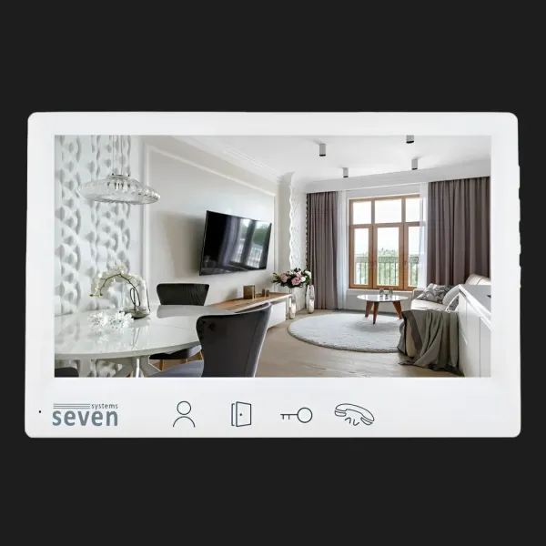 Відеодомофон SEVEN DP-7571FHD (White)
