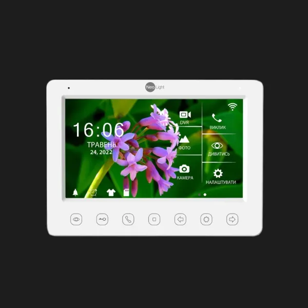 Відеодомофон Neolight Kappa + HD WF (White)