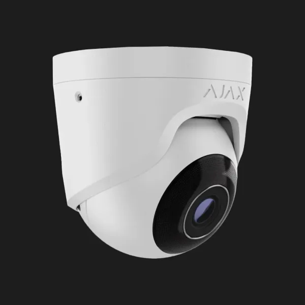 IP камера дротова Ajax TurretCam, 8 мп, 4 мм (White)
