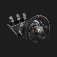 Комплект (кермо, педалі) Thrustmaster T300 RS Ferrari Integral RW Alcantara edition PS5/PC/PS4 (Black) (EU)