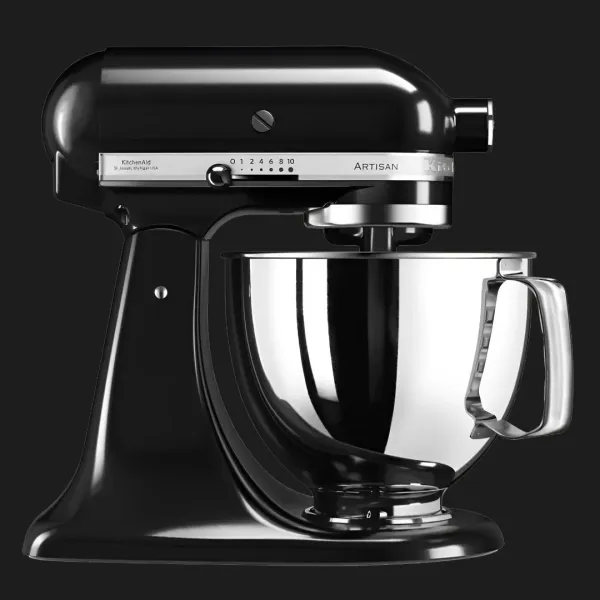 Планетарний міксер KitchenAid Artisan 4,8 л з відкидним блоком (Black)