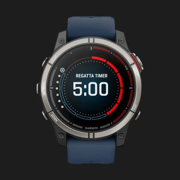 Garmin Quatix 7 Pro AMOLED Edition Marine GPS Smartwatch with Captain Blue Band