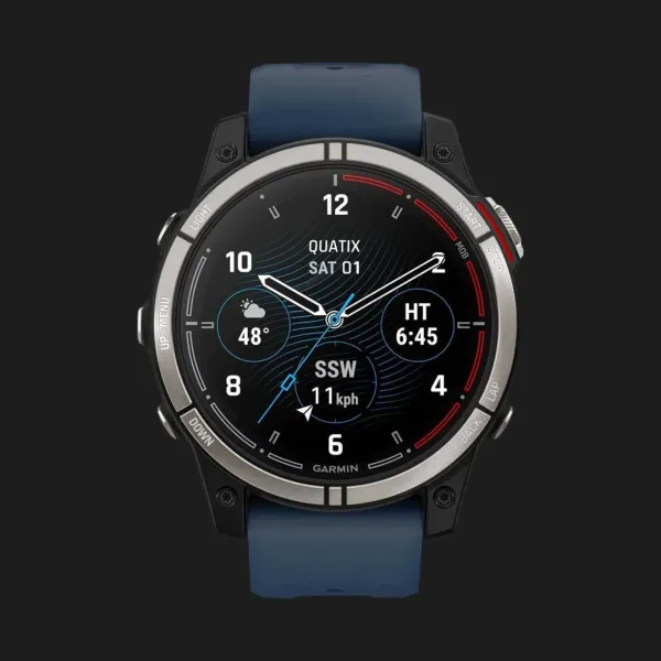 Garmin Quatix 7 Sapphire AMOLED Edition with Captain Blue Band
