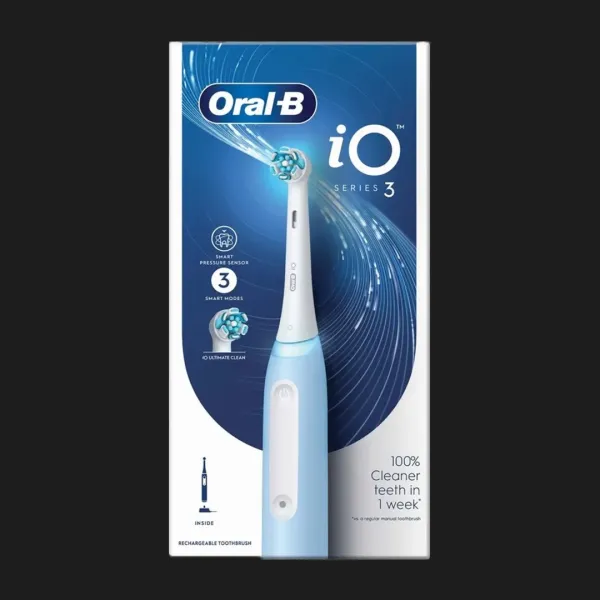 Зубна електрощітка BRAUN Oral-B iO Series 3 (Ice Blue)