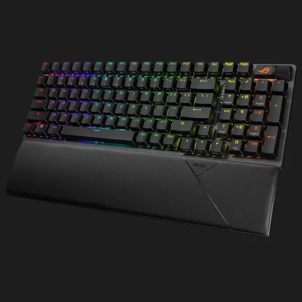 Клавіатура ігрова ASUS ROG Strix Scope II 96 Wireless NX Snow EN PBT (UA)