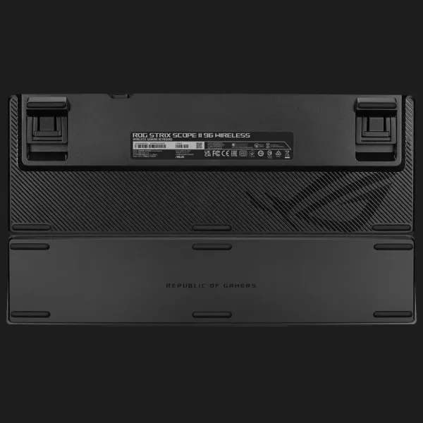 Клавіатура ігрова ASUS ROG Strix Scope II 96 Wireless NX Snow EN PBT (UA)