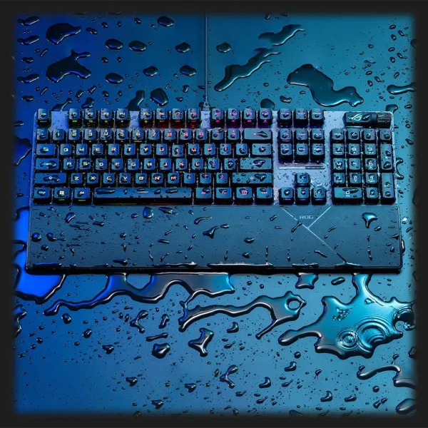 Клавіатура ігрова ASUS ROG Strix Scope II NX Snow EN PBT (UA)