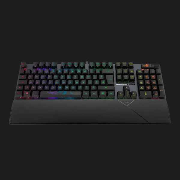 Клавіатура ігрова ASUS ROG Strix Scope II RX Red UKR ABS (UA)