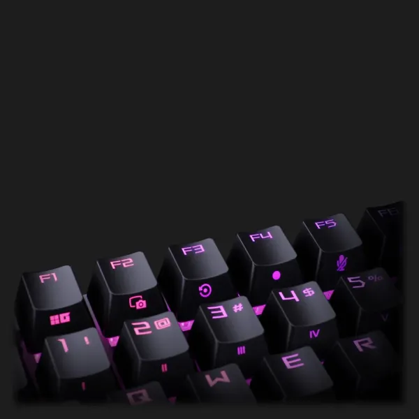 Клавіатура ігрова ASUS ROG Strix Scope II RX Red UKR ABS (UA)
