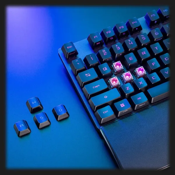 Клавіатура ігрова ASUS ROG Strix Scope II RX Red UKR ABS (UA)
